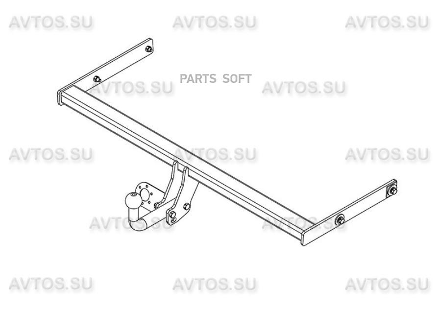 

Фаркоп AvtoS на Шкода Октавия A7 2013-2020, арт:SK 10