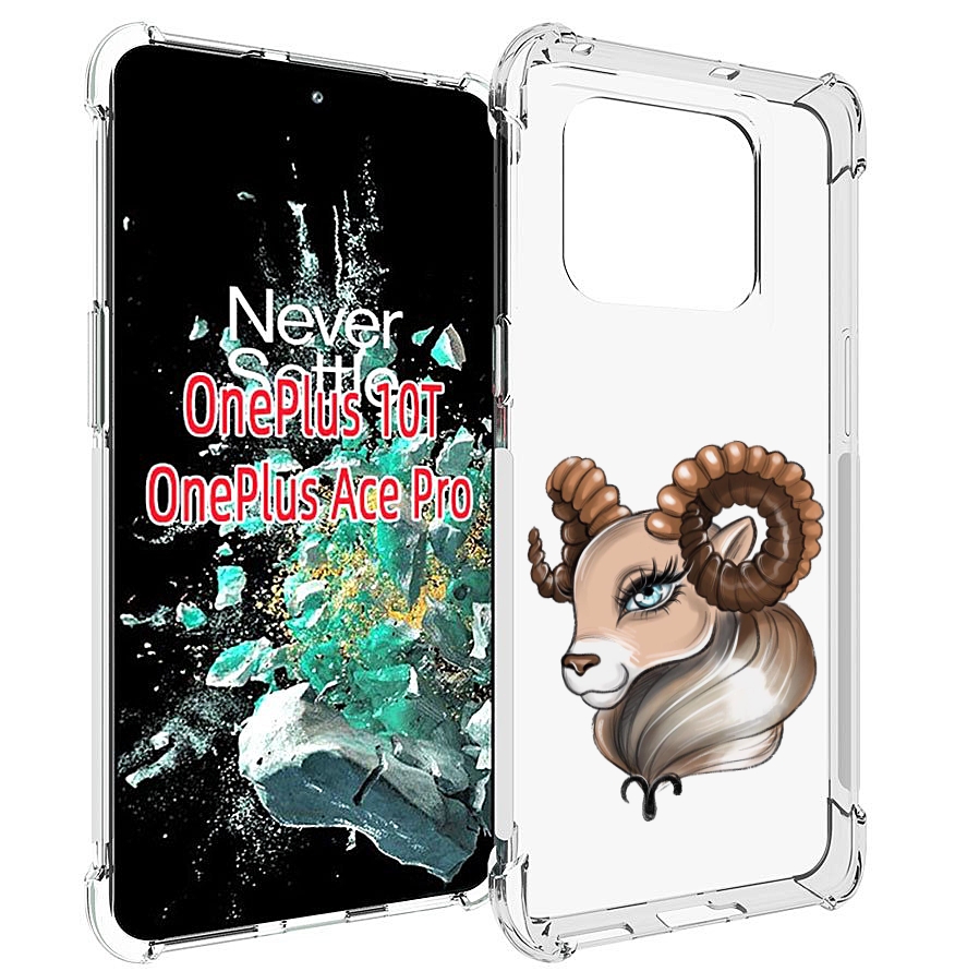 

Чехол MyPads Барашка для OnePlus 10T, Прозрачный, Tocco