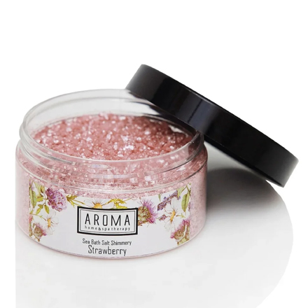 

Мерцающая соль для ванны Aroma Home&Spa Therapy Strawberry, 300 г