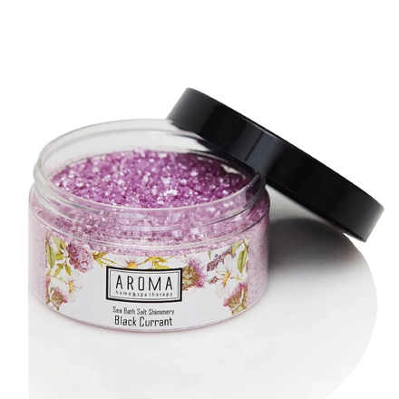 

Мерцающая соль для ванны Aroma Home&Spa Therapy Black Currant, 300 г