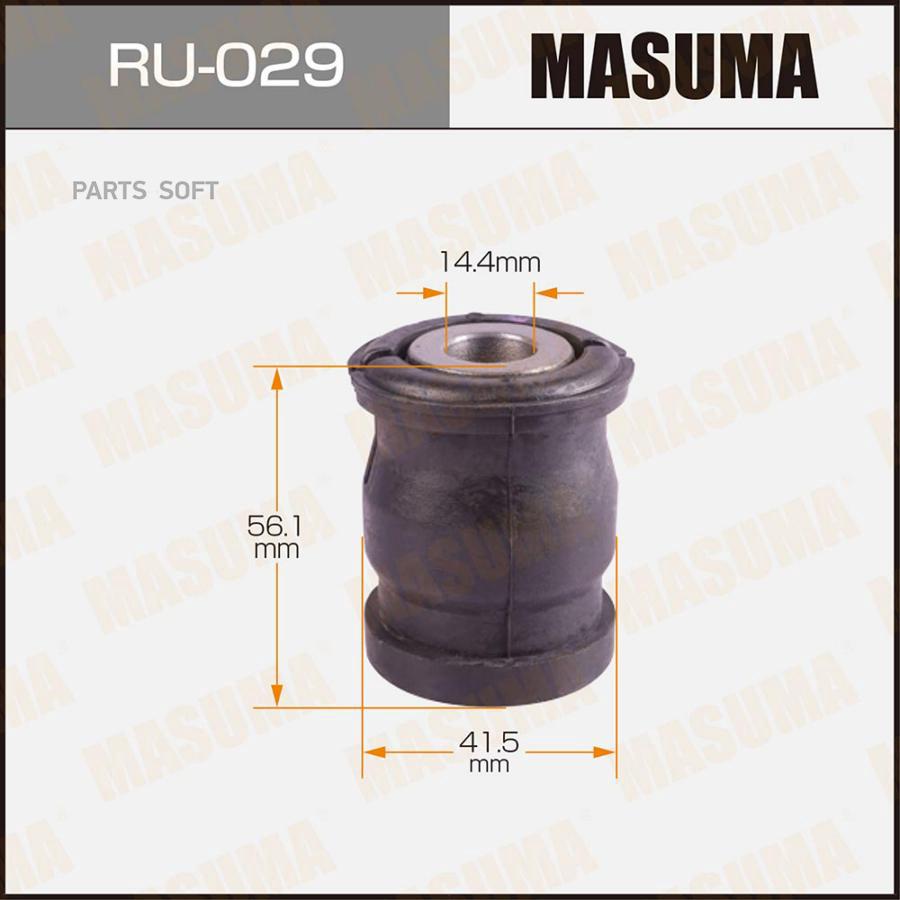 

MASUMA RU029 Сайлентблок MASUMA Rav 4 /SXA1#, 96-/ front low