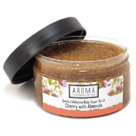 

Сахарный скраб для тела Aroma Home&Spa Therapy Cherry & Almond, 320 г