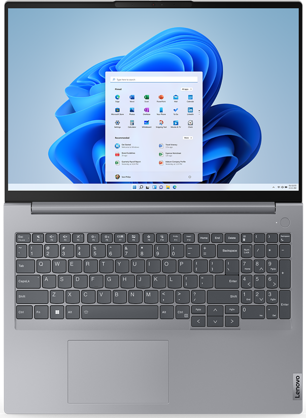 

Ноутбук Lenovo ThinkBook 16 Gen 6 Gray (21KH001VRU), ThinkBook 16 Gen 6