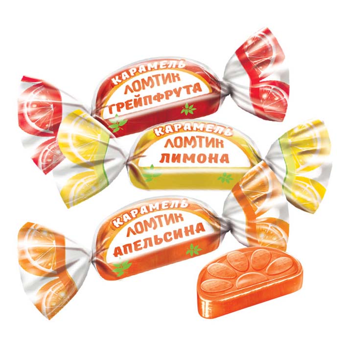 

Карамель KDV Ломтик ассорти +-500 г
