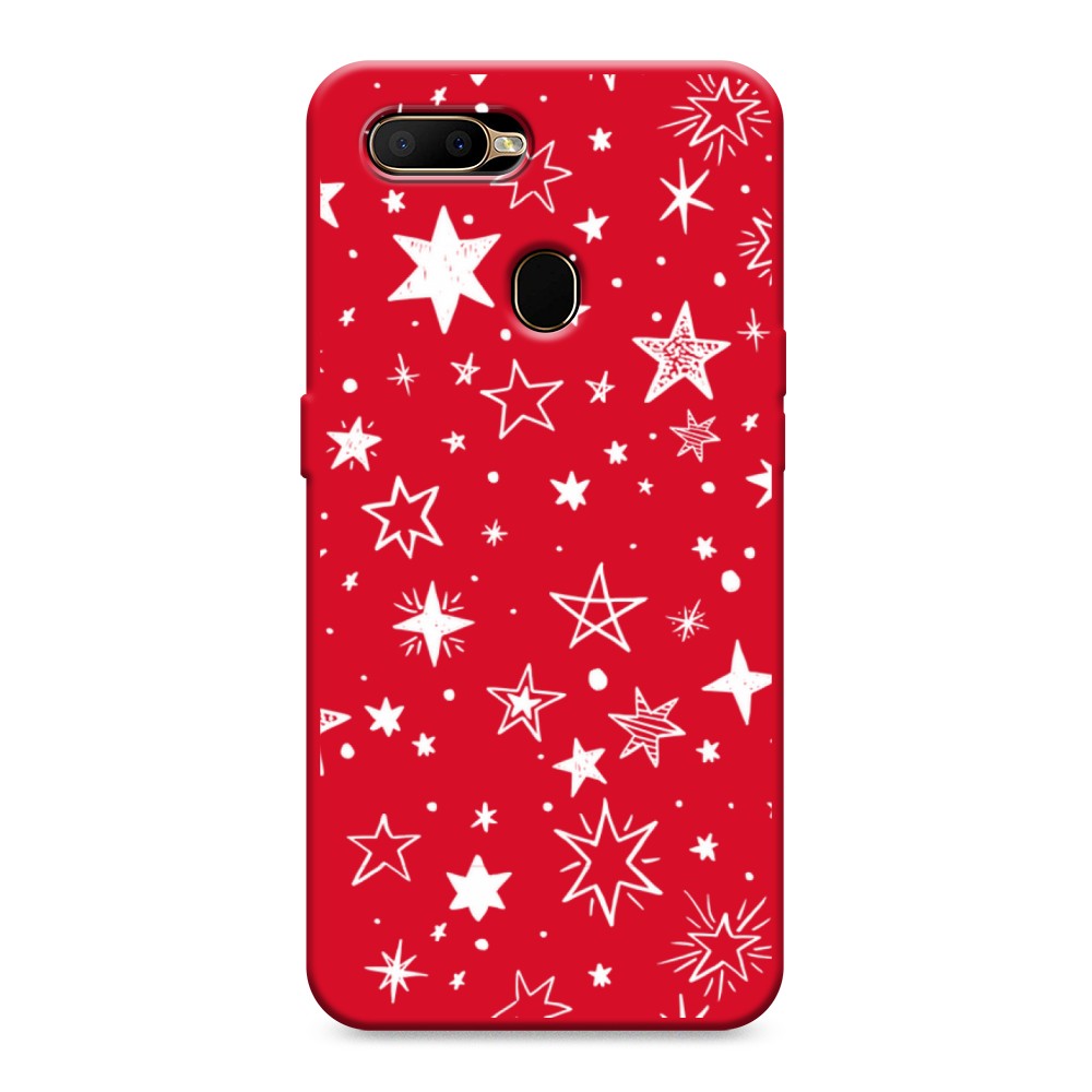 

Чехол Awog на Oppo A5s "Звездочки графика белая", Разноцветный, 252353-1