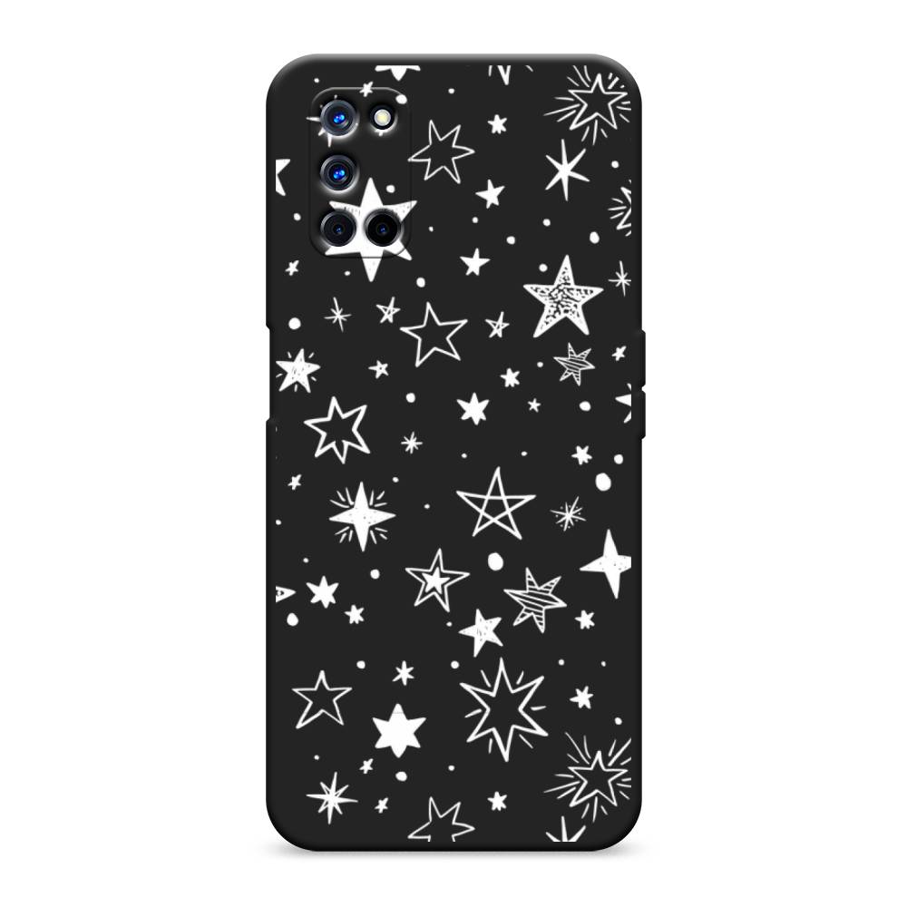 

Чехол Awog на Oppo A52/A72 "Звездочки графика белая", Разноцветный, 253252-1