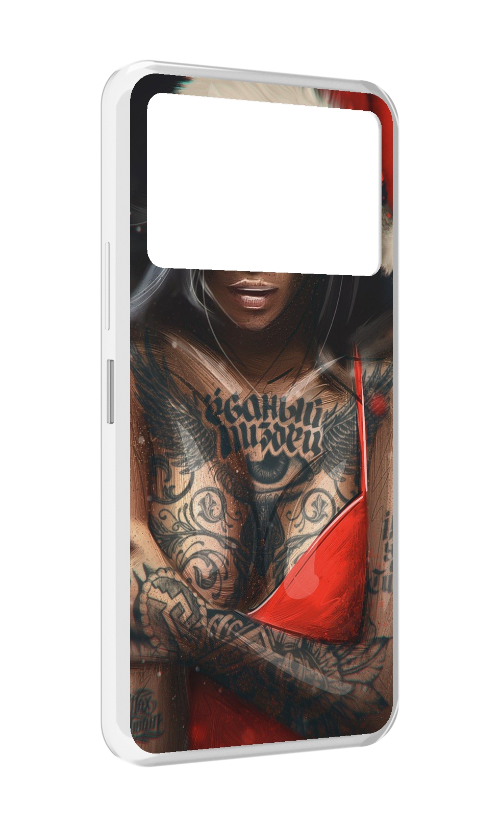 

Чехол MyPads санта-клаус-девушка для Infinix NOTE 12 VIP (X672), Прозрачный, Tocco