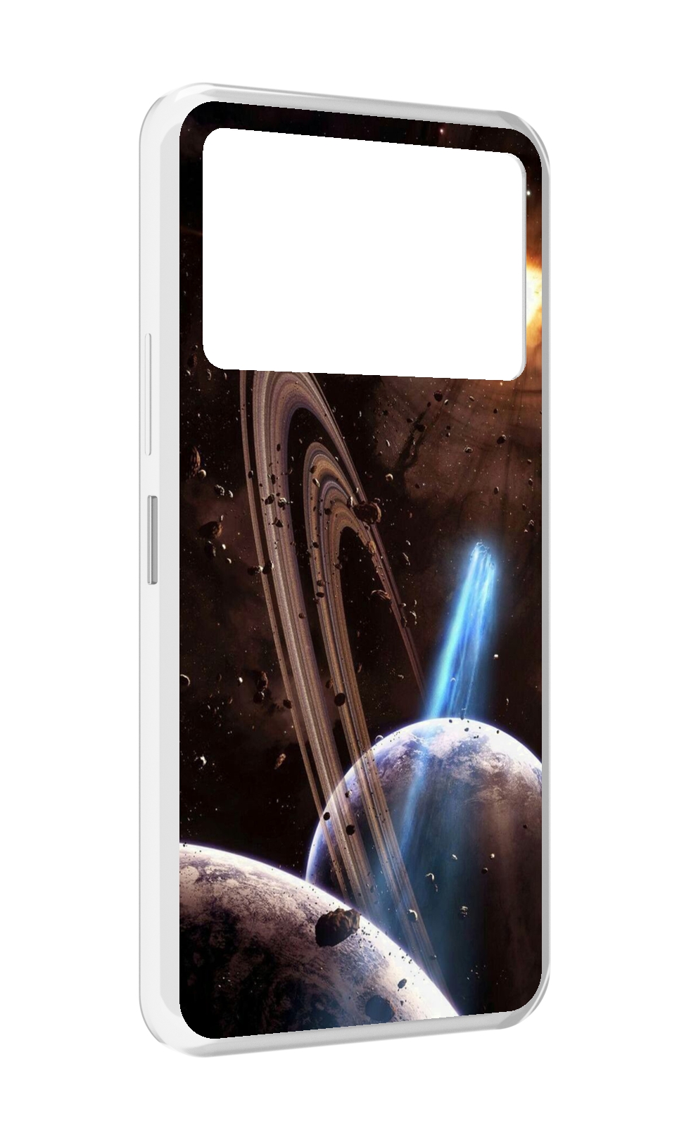

Чехол MyPads сатурн в космосе для Infinix NOTE 12 VIP (X672), Прозрачный, Tocco