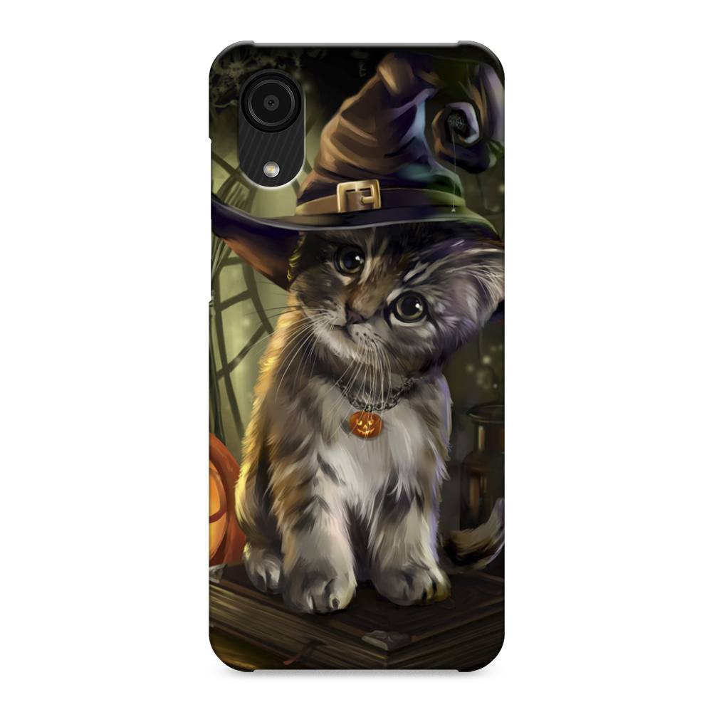 

Пластиковый чехол "Кот на Хэллоуин" на Samsung Galaxy A03 Core, 2104720-1