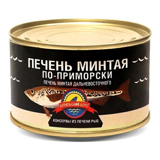 

Печень минтая Курильский Берег по-приморски 180 г
