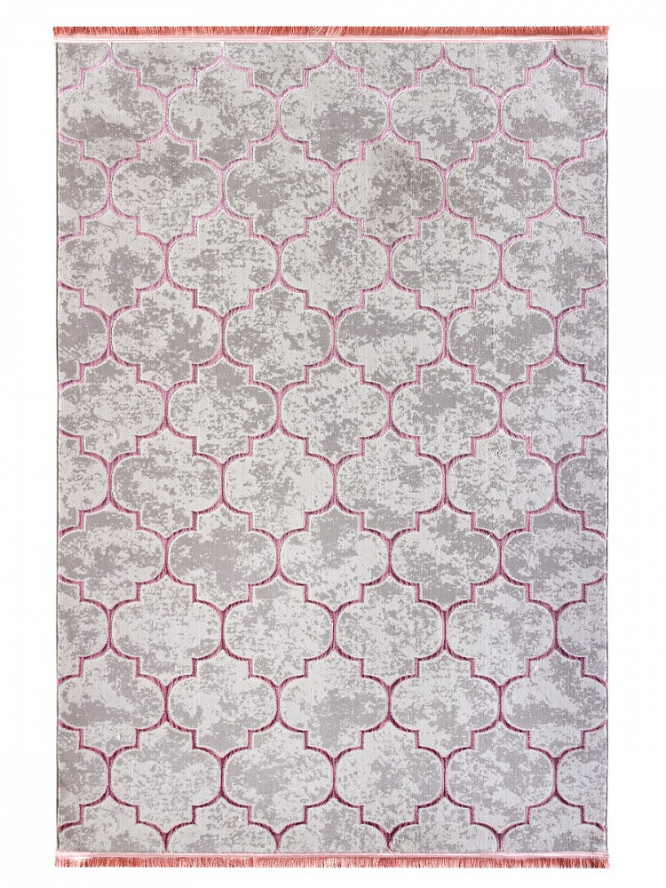 фото Ковер ambiance 4303a прямой розовый 1,5х0,8м. sofia rugs
