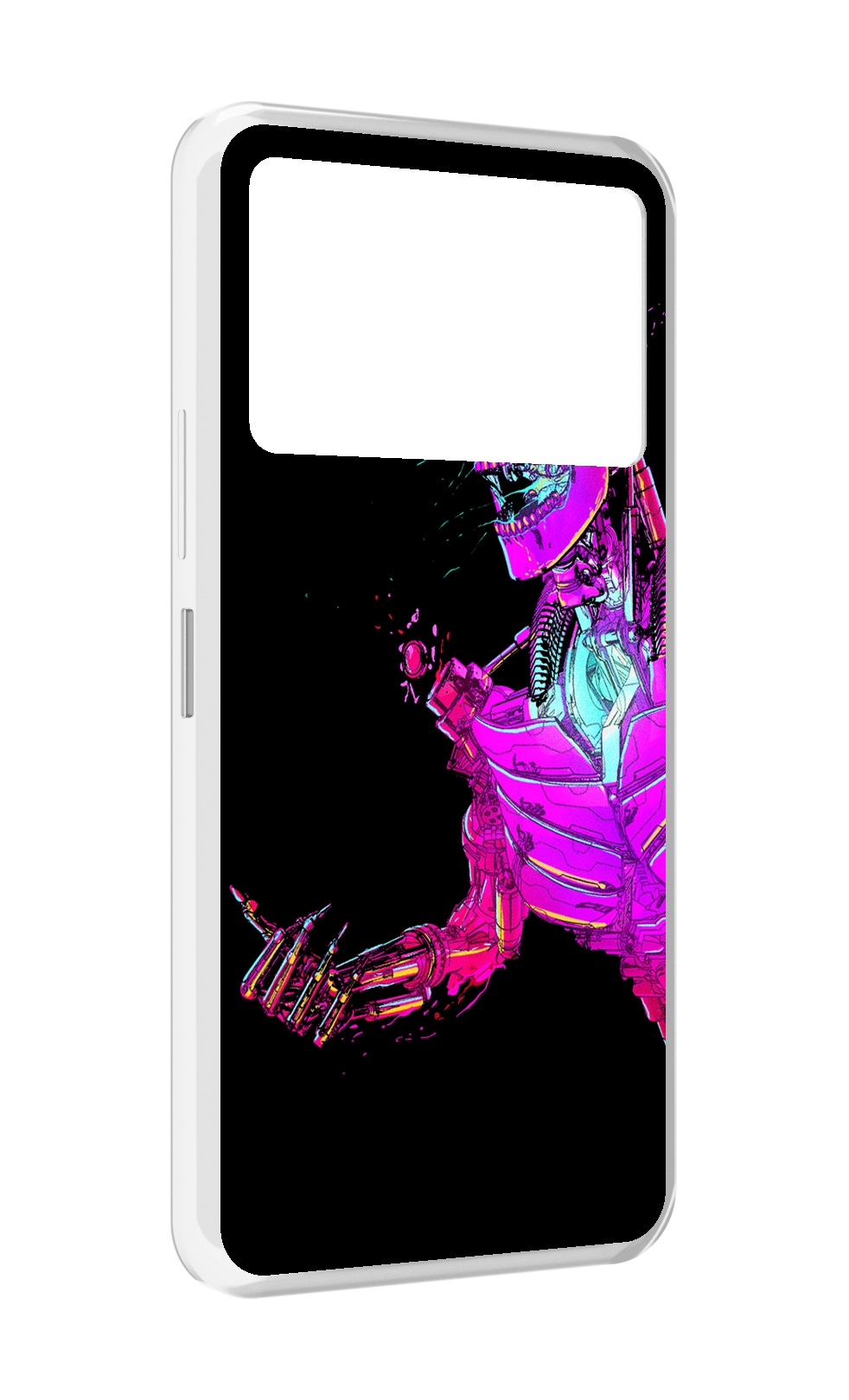 

Чехол MyPads скелет-робот-фиолетовый для Infinix NOTE 12 VIP (X672), Прозрачный, Tocco