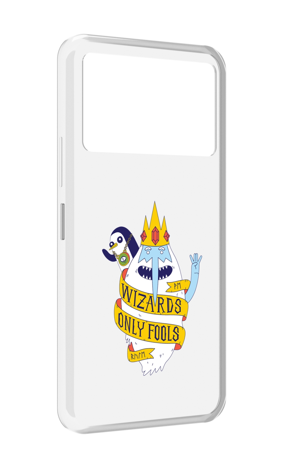 

Чехол MyPads время приключений снежный король для Infinix NOTE 12 VIP (X672), Прозрачный, Tocco