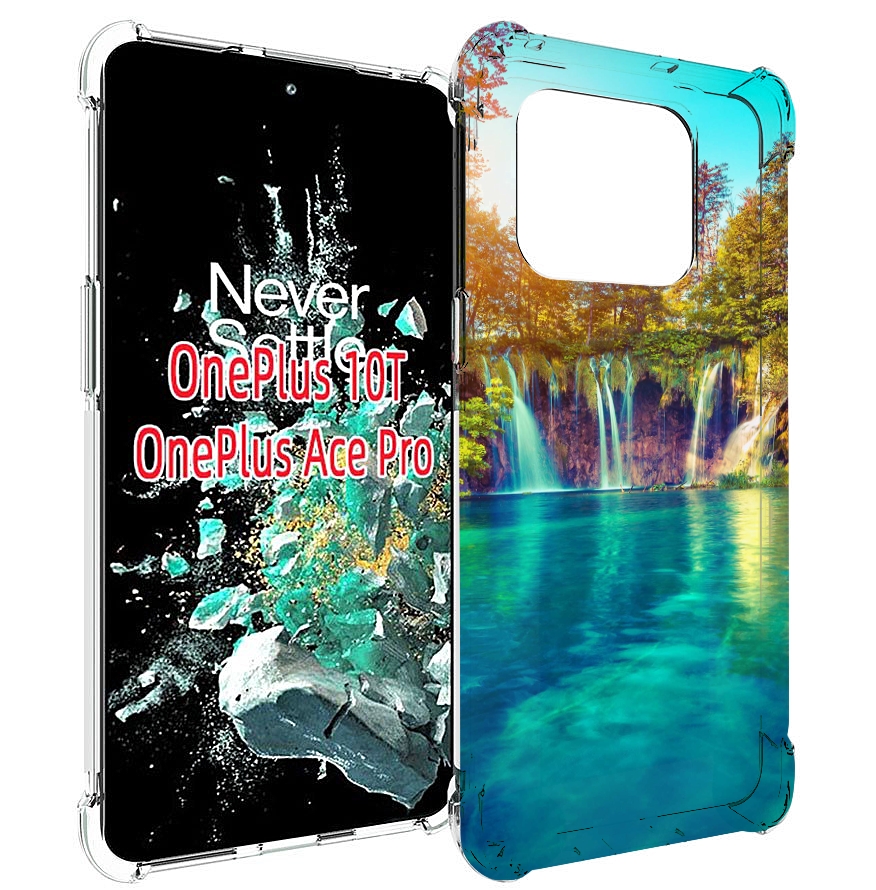 

Чехол MyPads Водапад-2 для OnePlus 10T, Прозрачный, Tocco