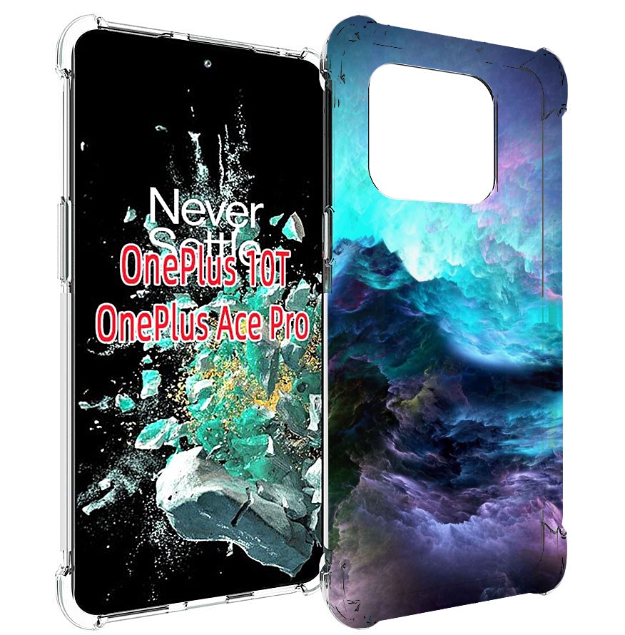 

Чехол MyPads Волна для OnePlus 10T, Прозрачный, Tocco
