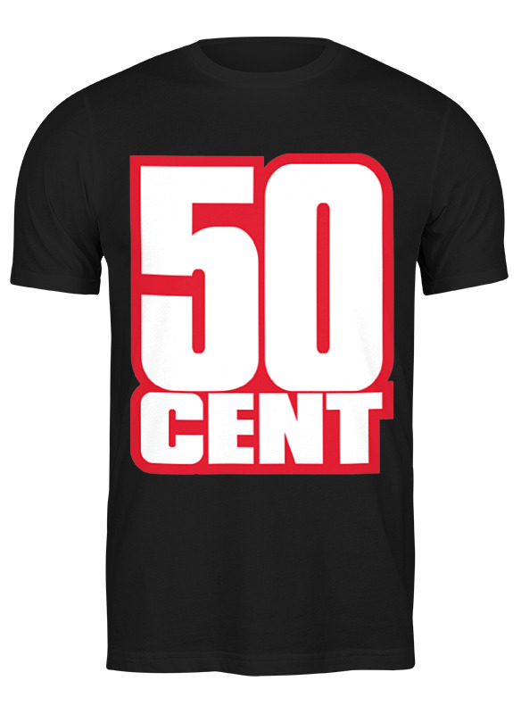 

Футболка мужская Printio 50 cent (фифти) черная XL, Черный, 50 cent (фифти)