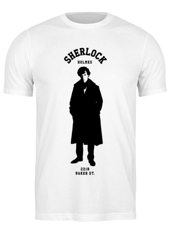 

Футболка мужская Printio Шерлок холмс (sherlock holmes) белая L, Белый, Шерлок холмс (sherlock holmes)