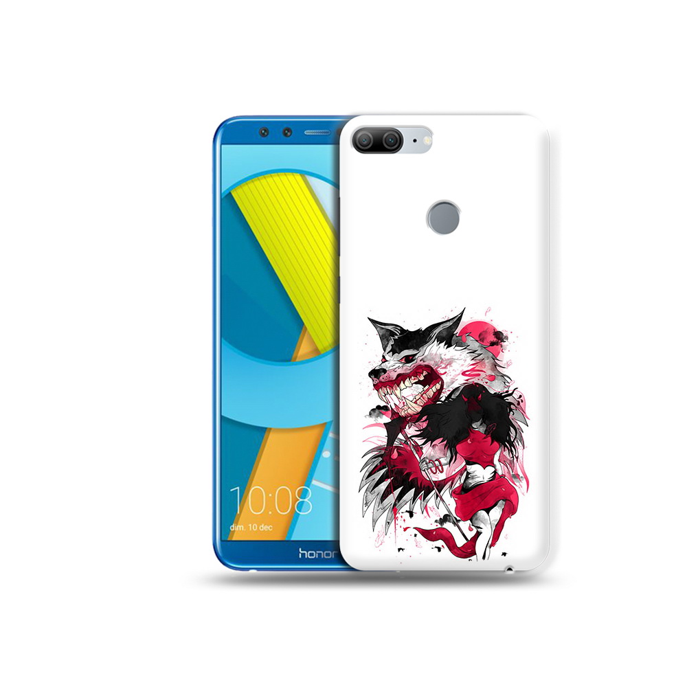 

Чехол MyPads Tocco для Huawei Honor 9 Lite красная шапочка (PT117118.56.410), Прозрачный, Tocco