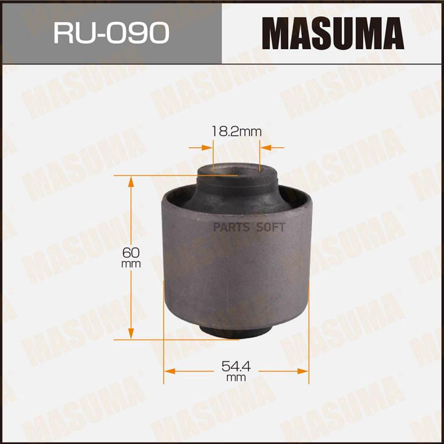 

MASUMA RU090 Сайлентблок MASUMA Land Cruiser /##J8#/ front лыжа R