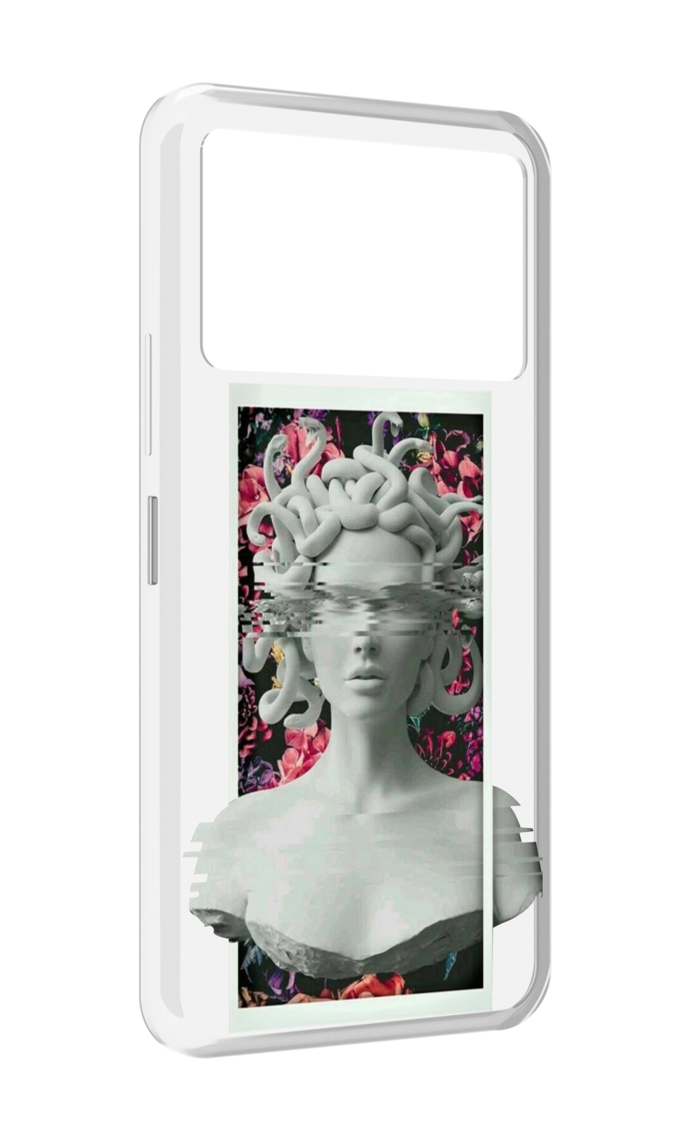 

Чехол MyPads статуя-медузы для Infinix NOTE 12 VIP (X672), Прозрачный, Tocco