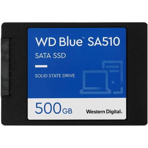 Жесткий диск WD Blue SA510 500 Гб WD Blue SA510 500 ГБ (WDS500G3B0A)