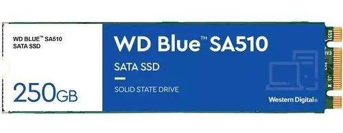 

Жесткий диск WD Blue SA510 250 Гб WDS250G3B0B 250 ГБ (WDS250G3B0B), Blue SA510 250 Гб WDS250G3B0B