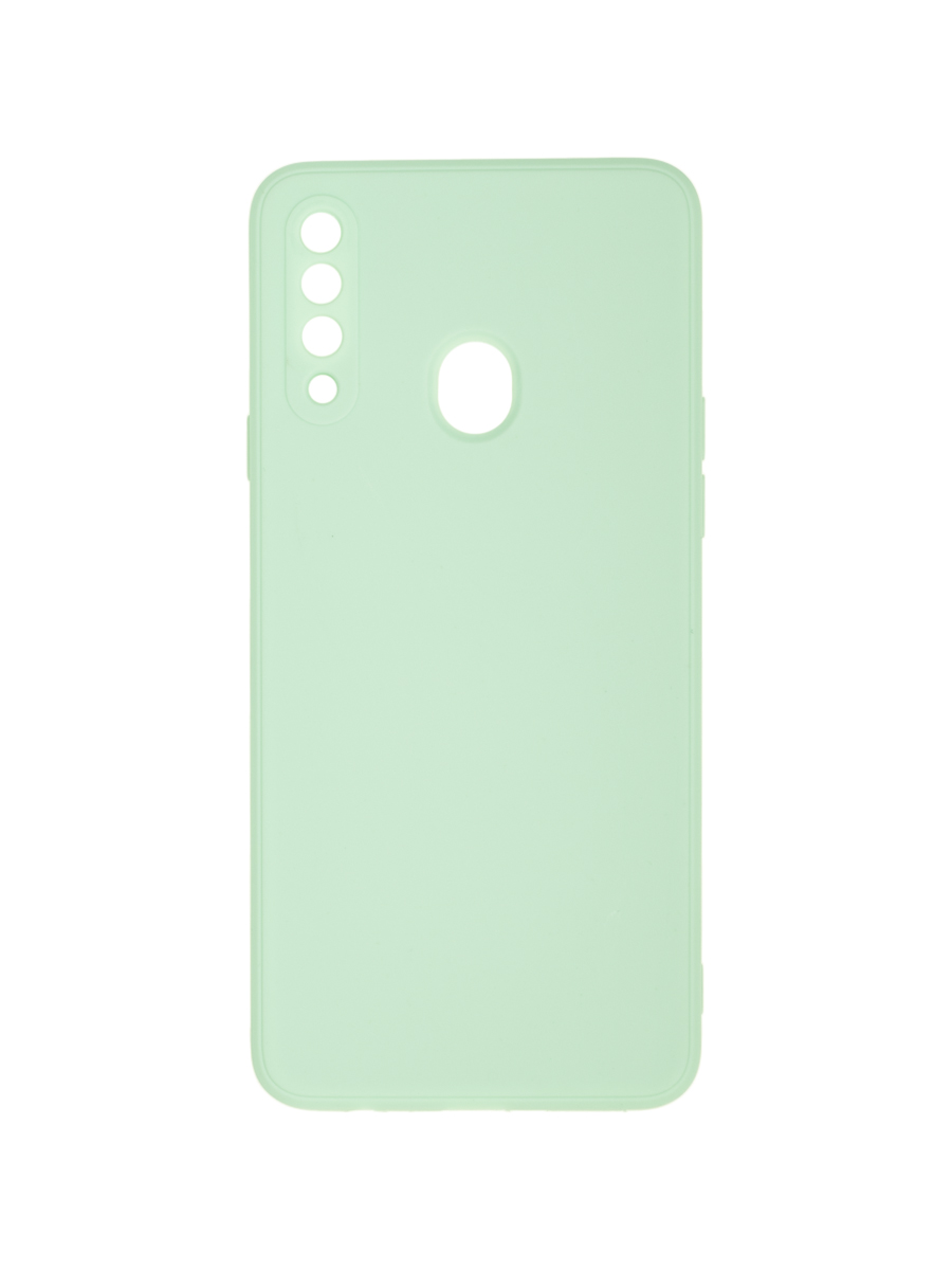 

Чехол для samsung galaxy a20s (a207) с микрофиброй, мятный, Зеленый, ZSMF-SAM-A20S
