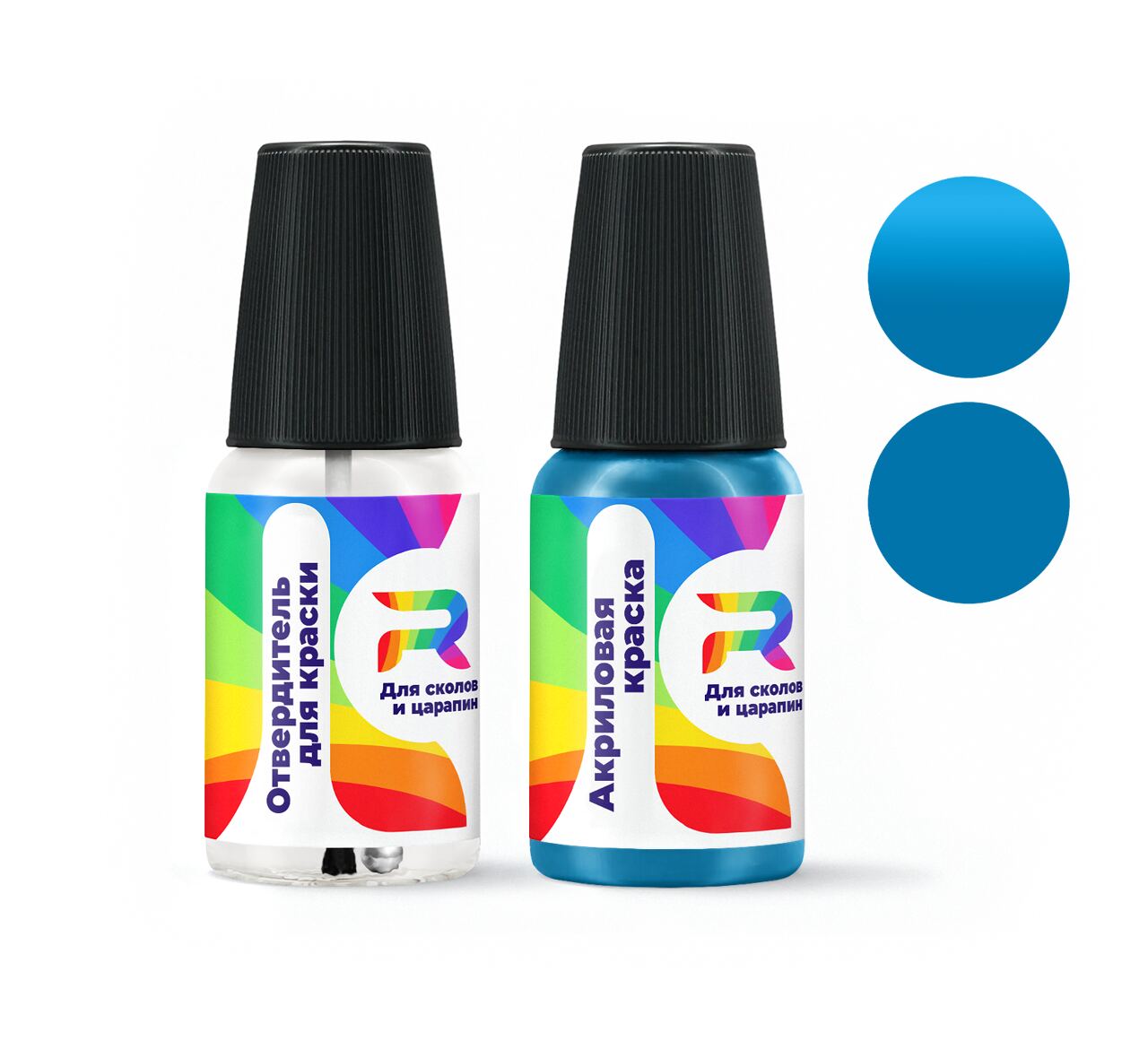 

Подкраска для сколов и царапин авто Mercury FA5000, M6295, Grabber Blue-stripe