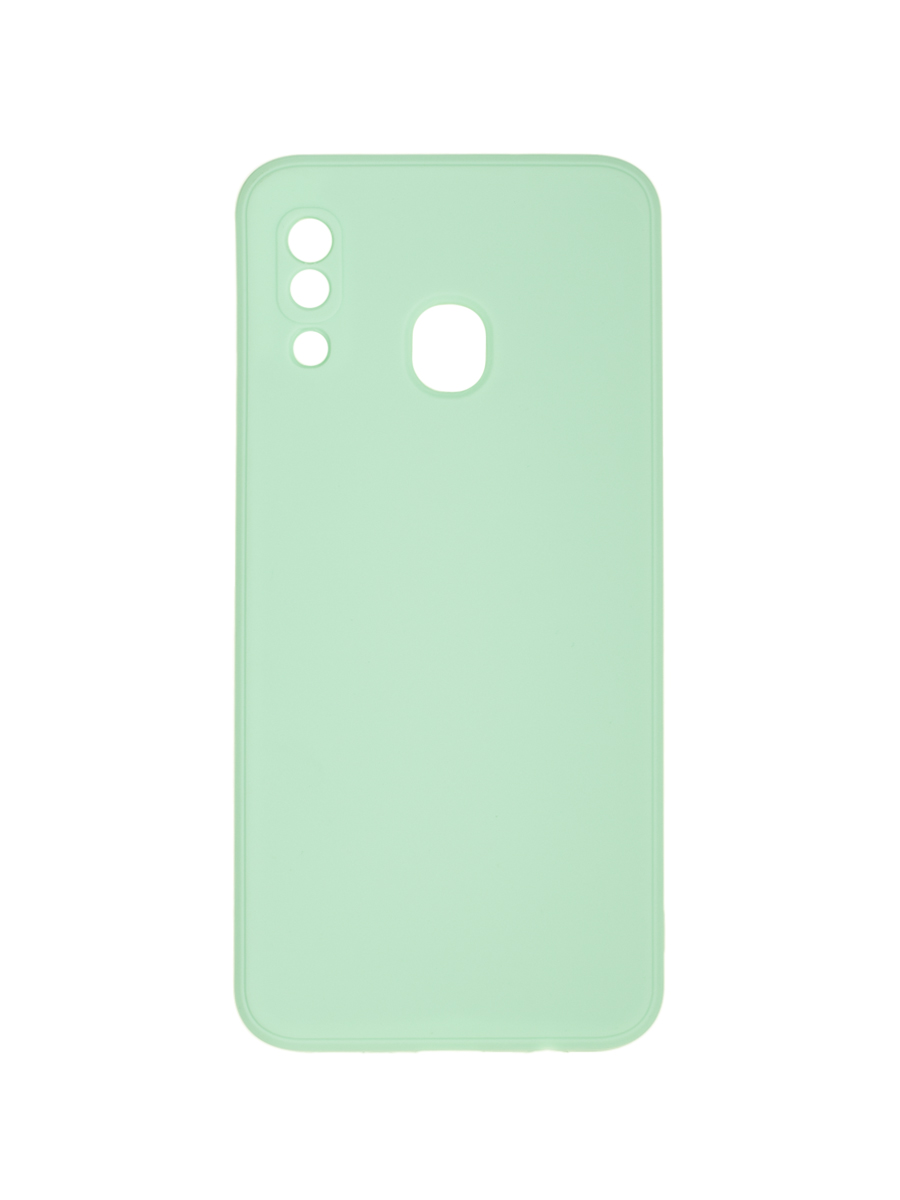 

Чехол для samsung galaxy a20, a30 с микрофиброй, мятный, Зеленый, ZSMF-SAM-A20