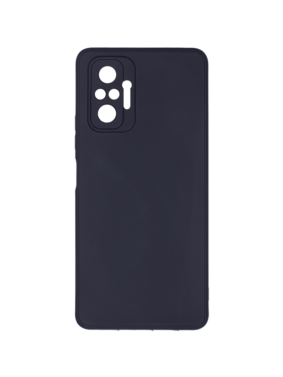 Чехол для xiaomi redmi note 10 pro 4g с микрофиброй, черный