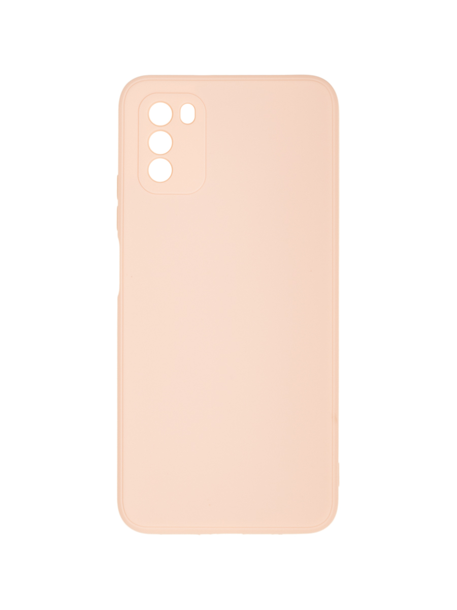 

Чехол для xiaomi poco m3 с микрофиброй, пыльно-розовый, ZSMF-XIA-M3