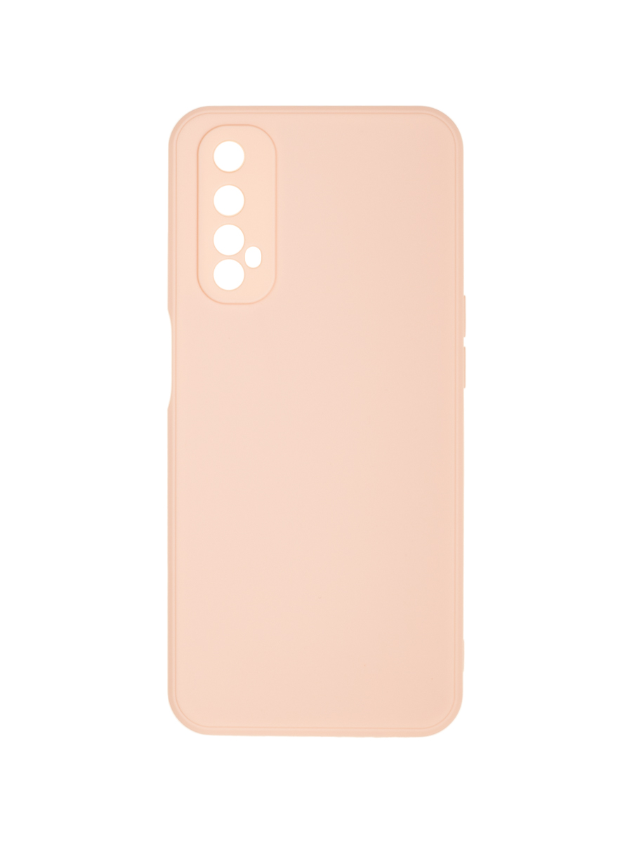

Чехол для realme 7 с микрофиброй, пыльно-розовый, ZSMF-RLM-7