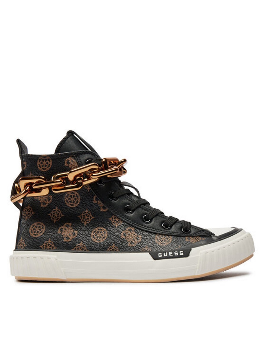 

Кеды женские Guess FLJNLY ELE12 коричневые 38 EU, Коричневый, FLJNLY ELE12