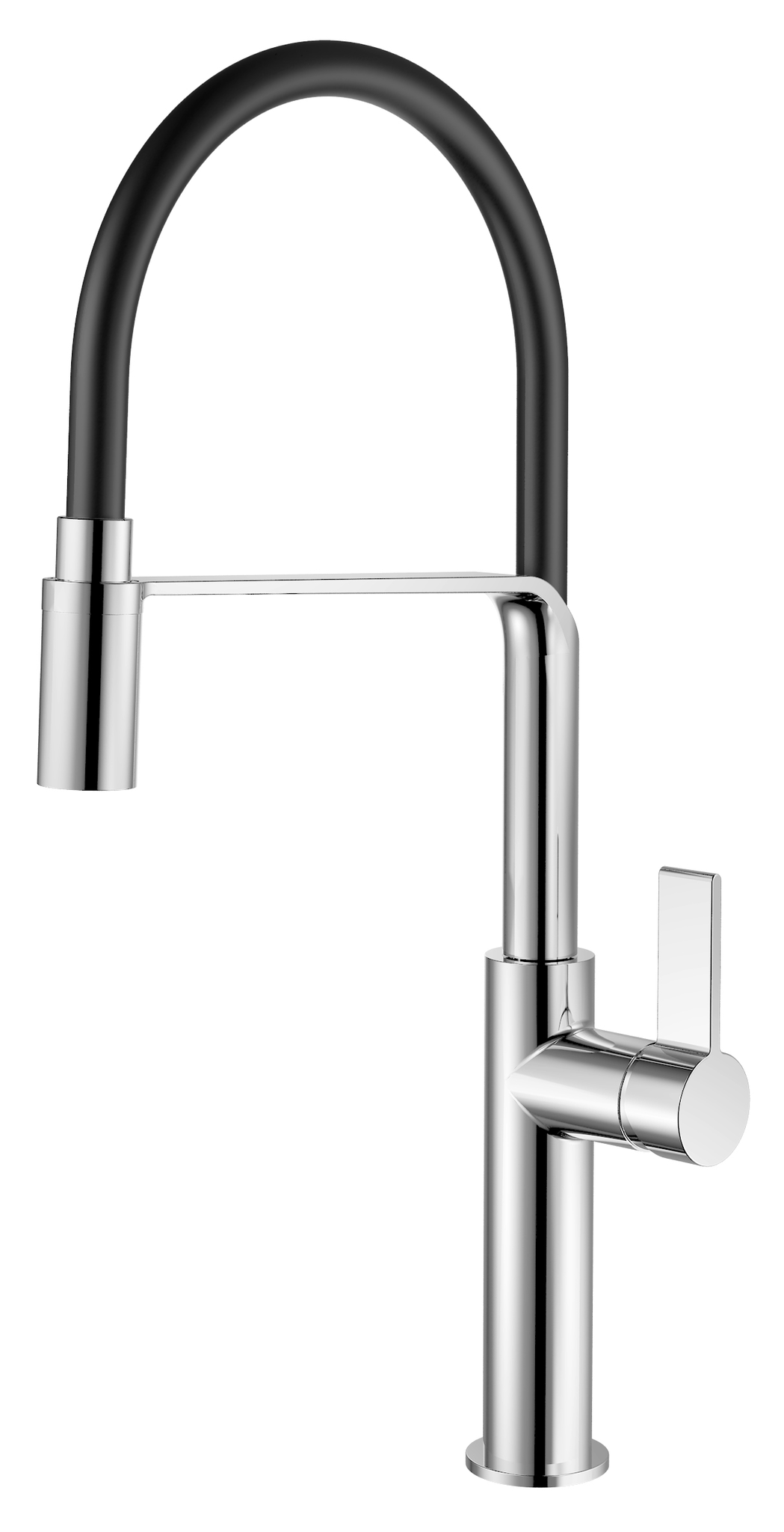 

Смеситель для кухонной мойки с гибким изливом RUSH (MS9035-35Black), Черный