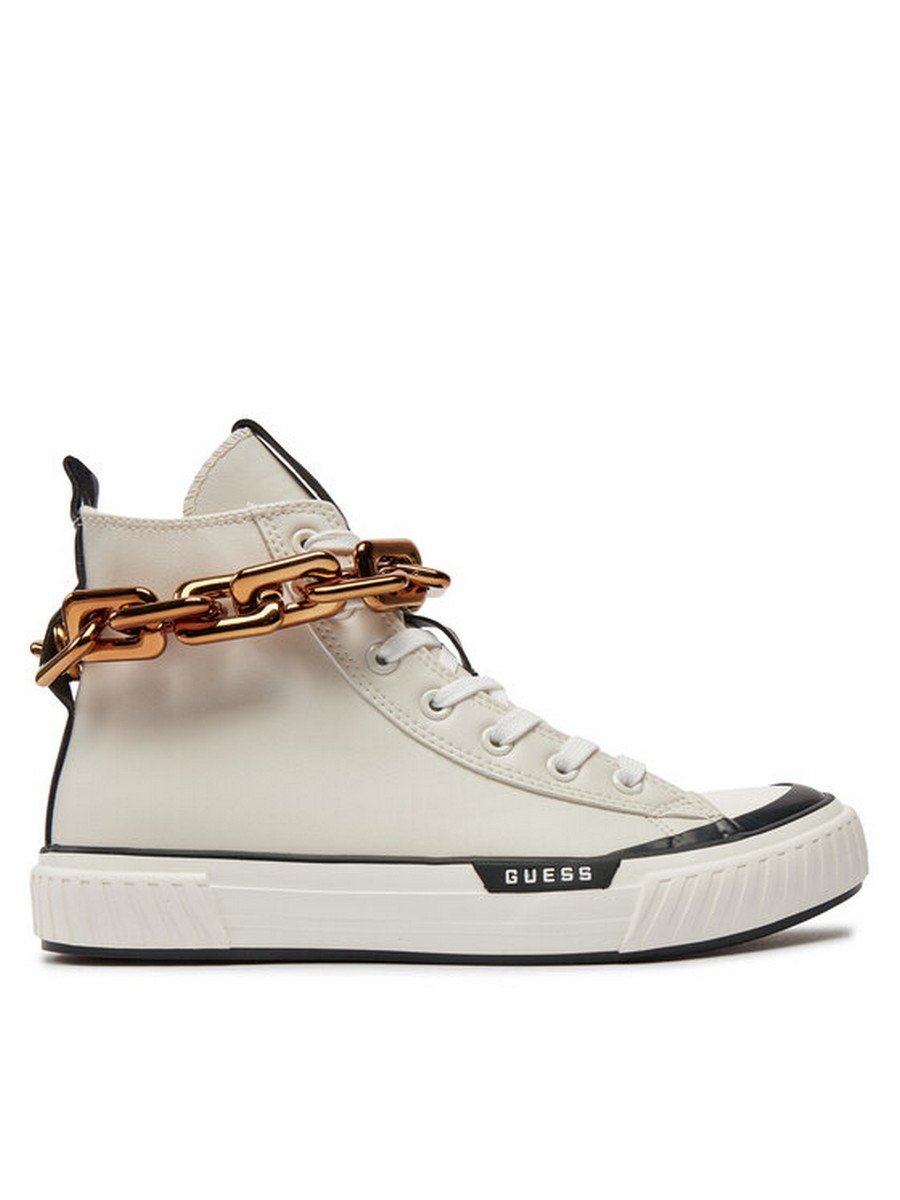 

Кеды женские Guess FLJNLY ELE12 белые 37 EU, Белый, FLJNLY ELE12