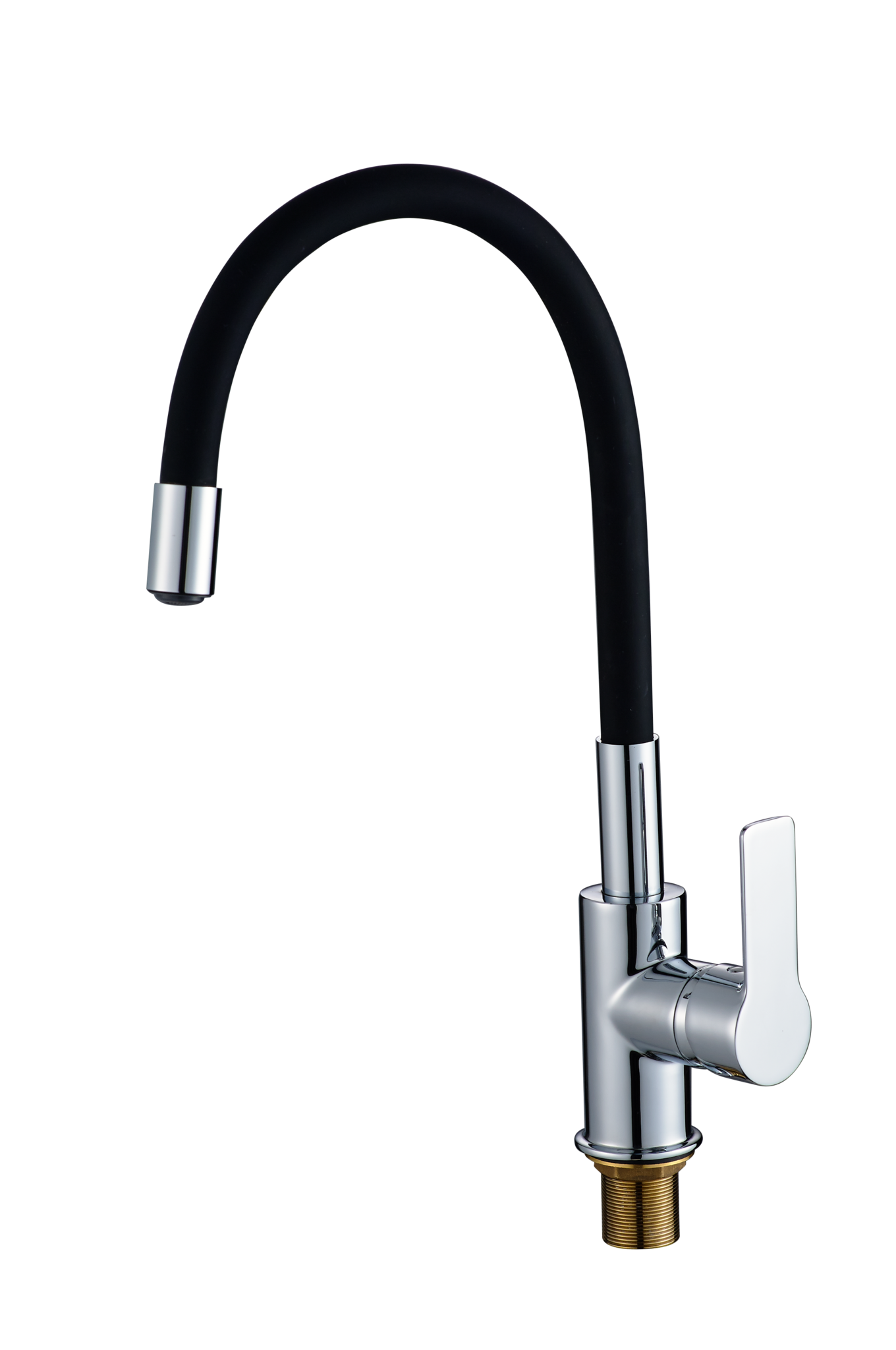 

Смеситель для кухонной мойки с гибким изливом RUSH Siple (SI7335-60Black)