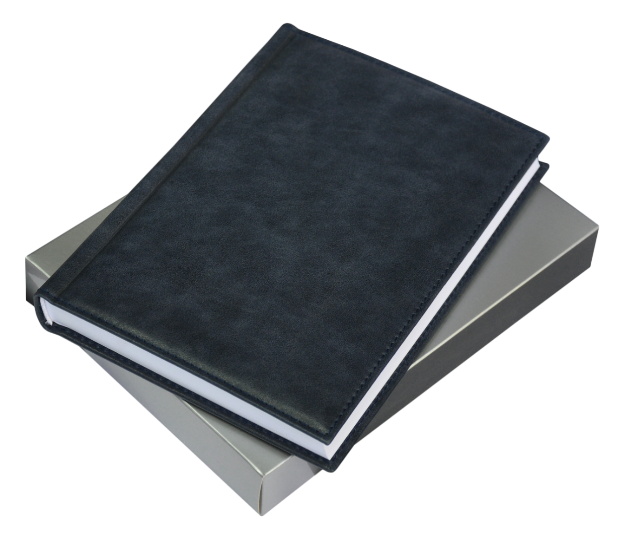 

Ежедневник натуральная кожа ЕЖ-А5 Person темно-синий, ЕЖ-А5