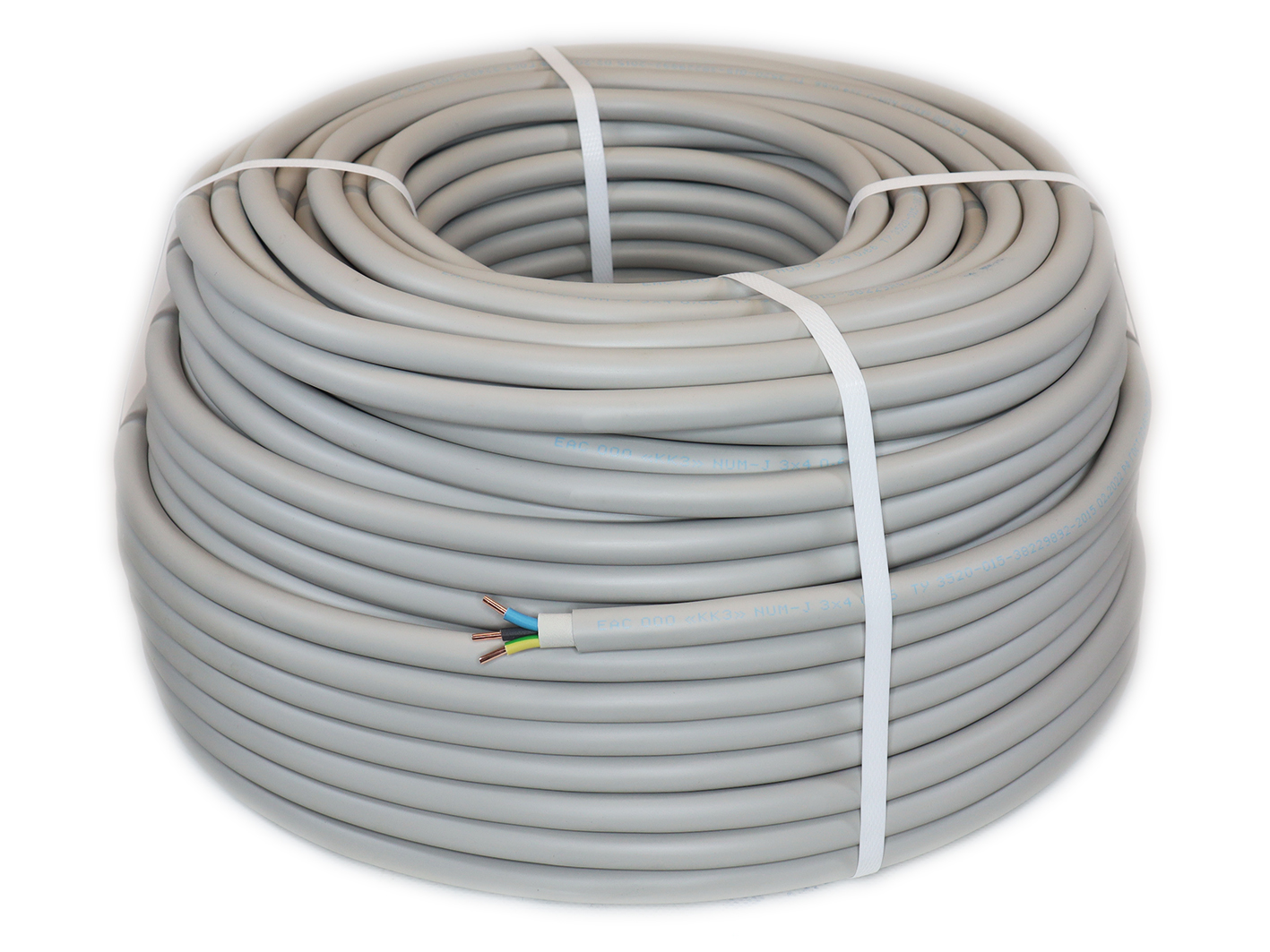 Герметичная кабельная сборка Stahlmann ГКС 3x1.5/15А, 50 метров