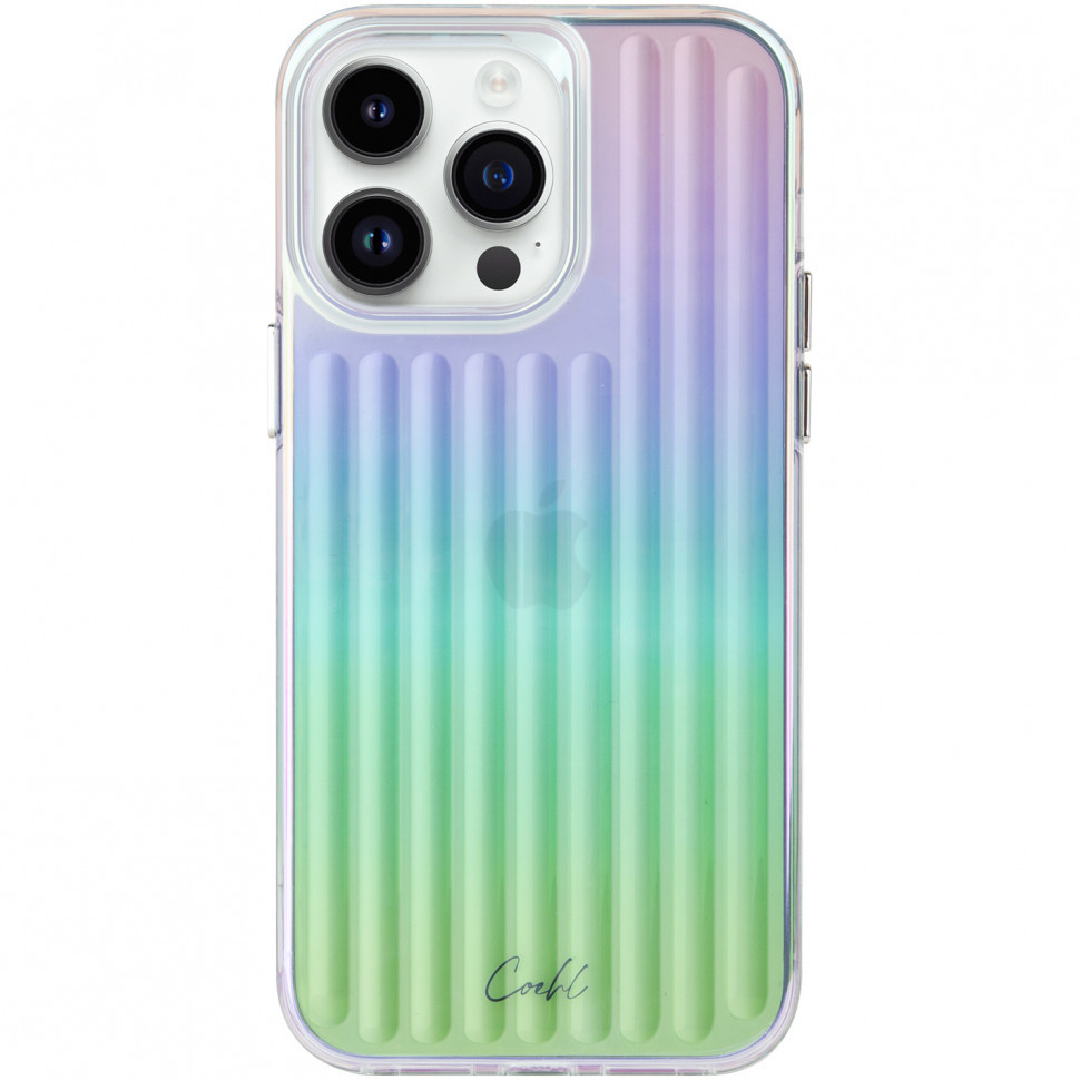 

Чехол uniq coehl linear для iphone 14 pro, радужный (iridescent) (ip6.1p(2022)-linird), Зеленый;голубой;фиолетовый, COEHL Linear