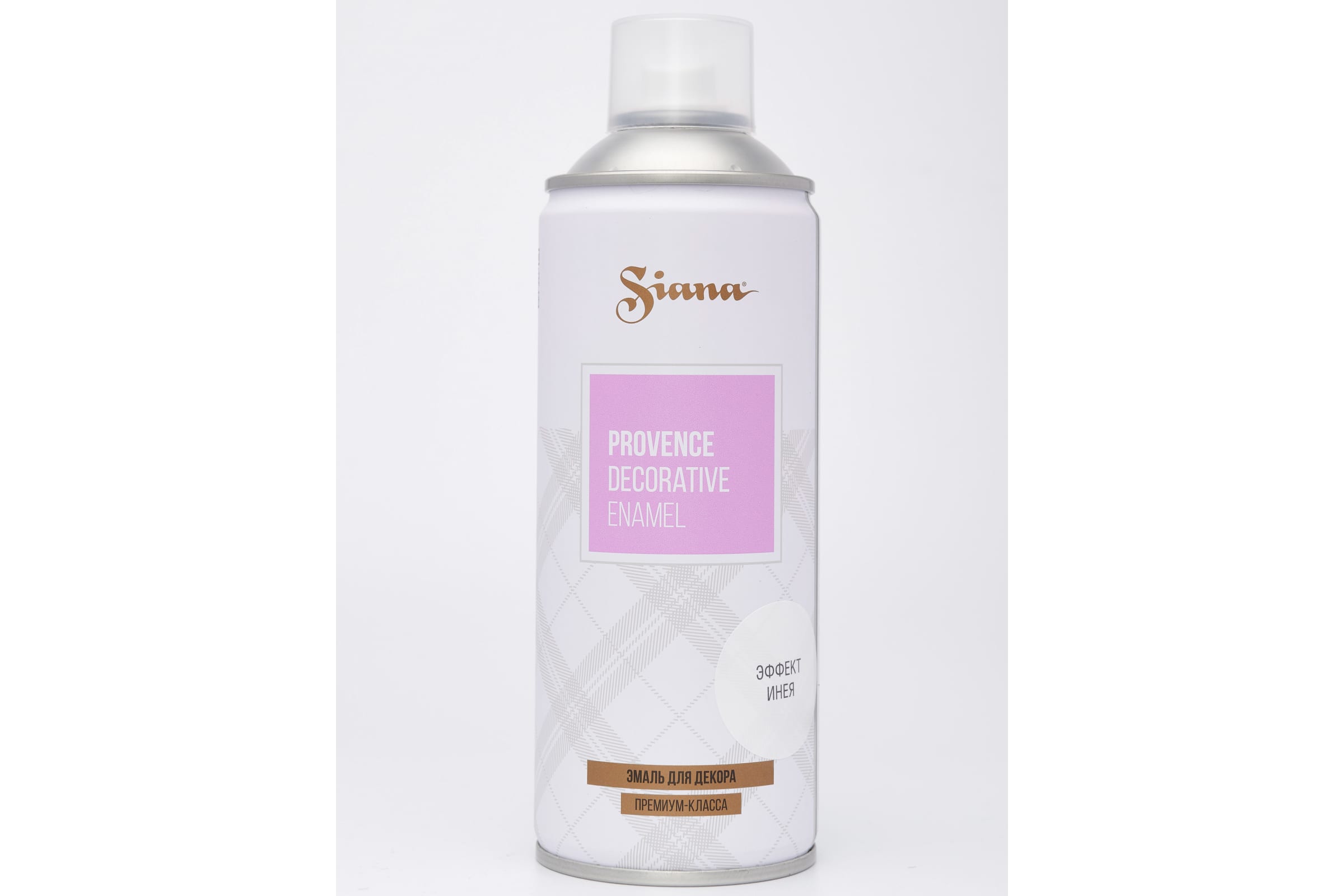 

Siana Provence, Аэрозольная эмаль, Эффект инея SNEI001, Прозрачный