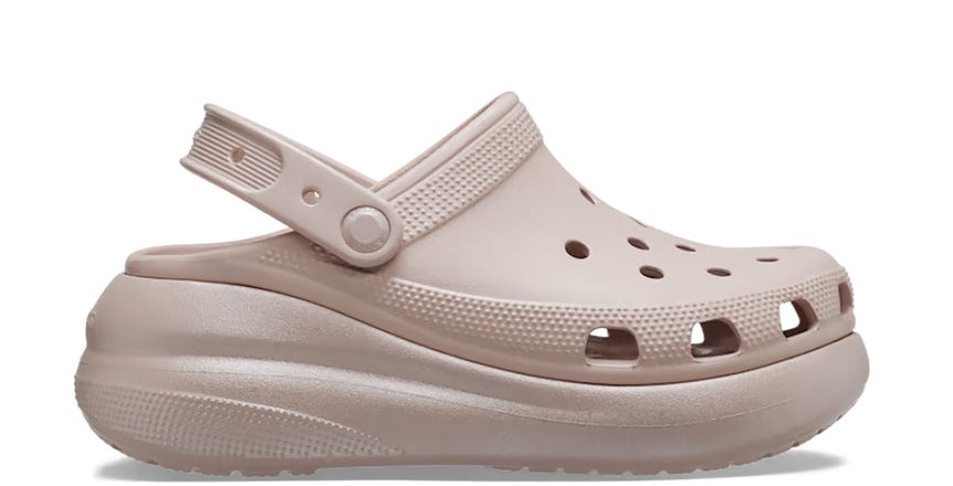 

Сабо унисекс Crocs Classic Crush Shimmer Clog PkC розовые M10 US; W12 US, Розовый, Classic Crush Shimmer Clog PkC