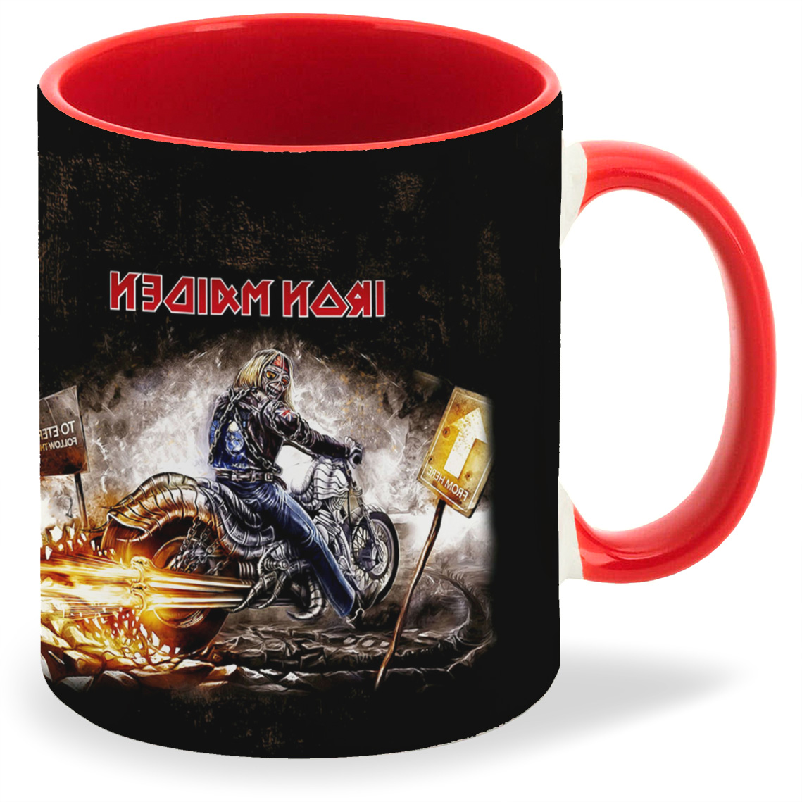 

Кружка CoolPodarok iron maiden мотоцикл2, iron maiden мотоцикл2