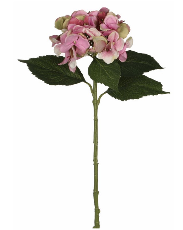 Цветок искусственный Mica Decorations Гортензия 51 см розовый 1011207