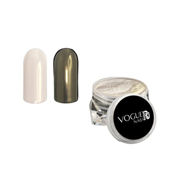 фото Втирка vogue nails жемчужная золото 05 г