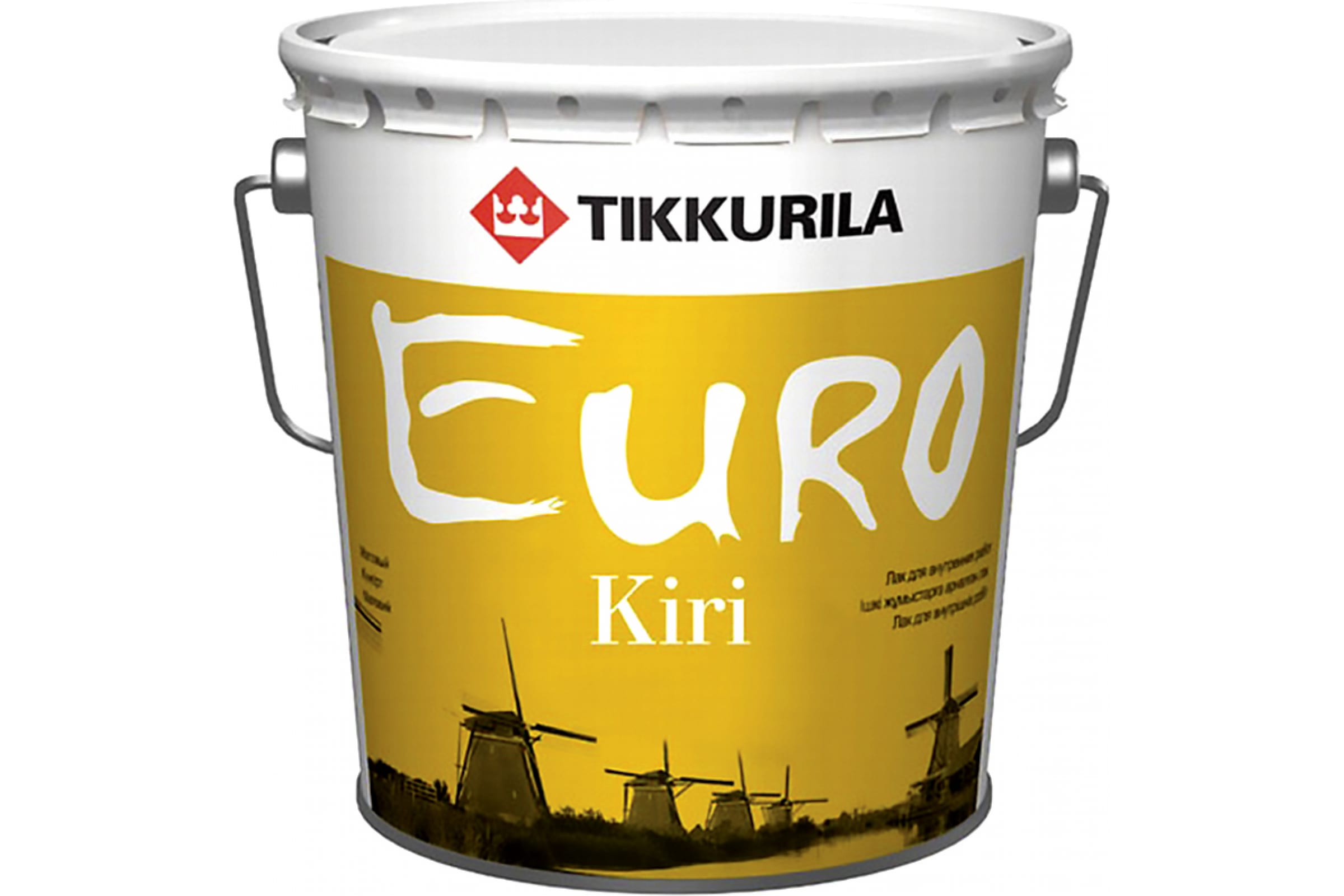 TIKKURILA евро кири п/матов. 2,7 л лак паркетный 28361