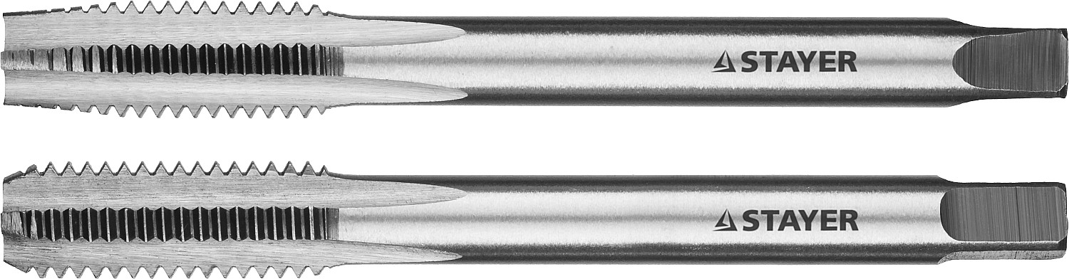 

Комплект метчиков 2 штуки M8х1.25 STAYER 28025-08-1.25-H2, 28025-08-1.25-H2