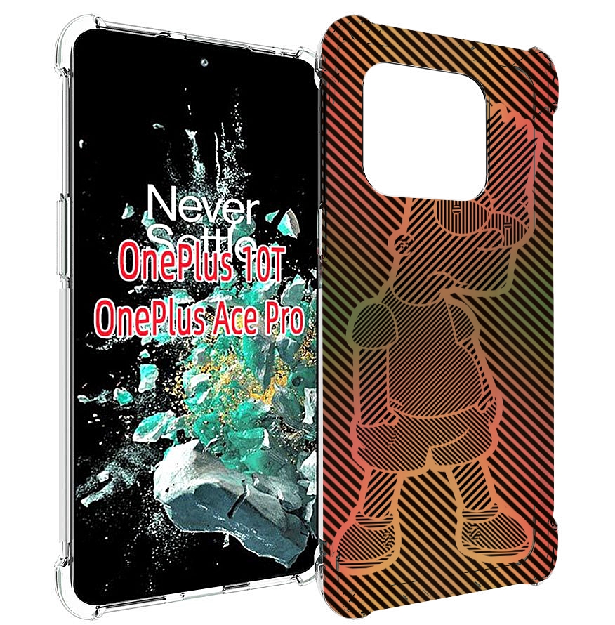

Чехол MyPads Графический-Барт-Симпсон для OnePlus 10T, Прозрачный, Tocco