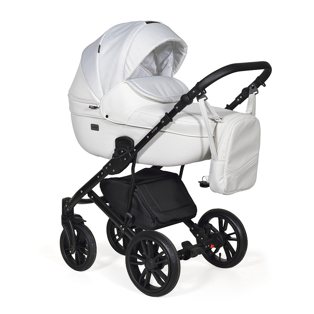 Коляска прогулочная Bugaboo Bee6 base шасси Alu/Grey/Red 500302GR01/500305RD01 в комплекте