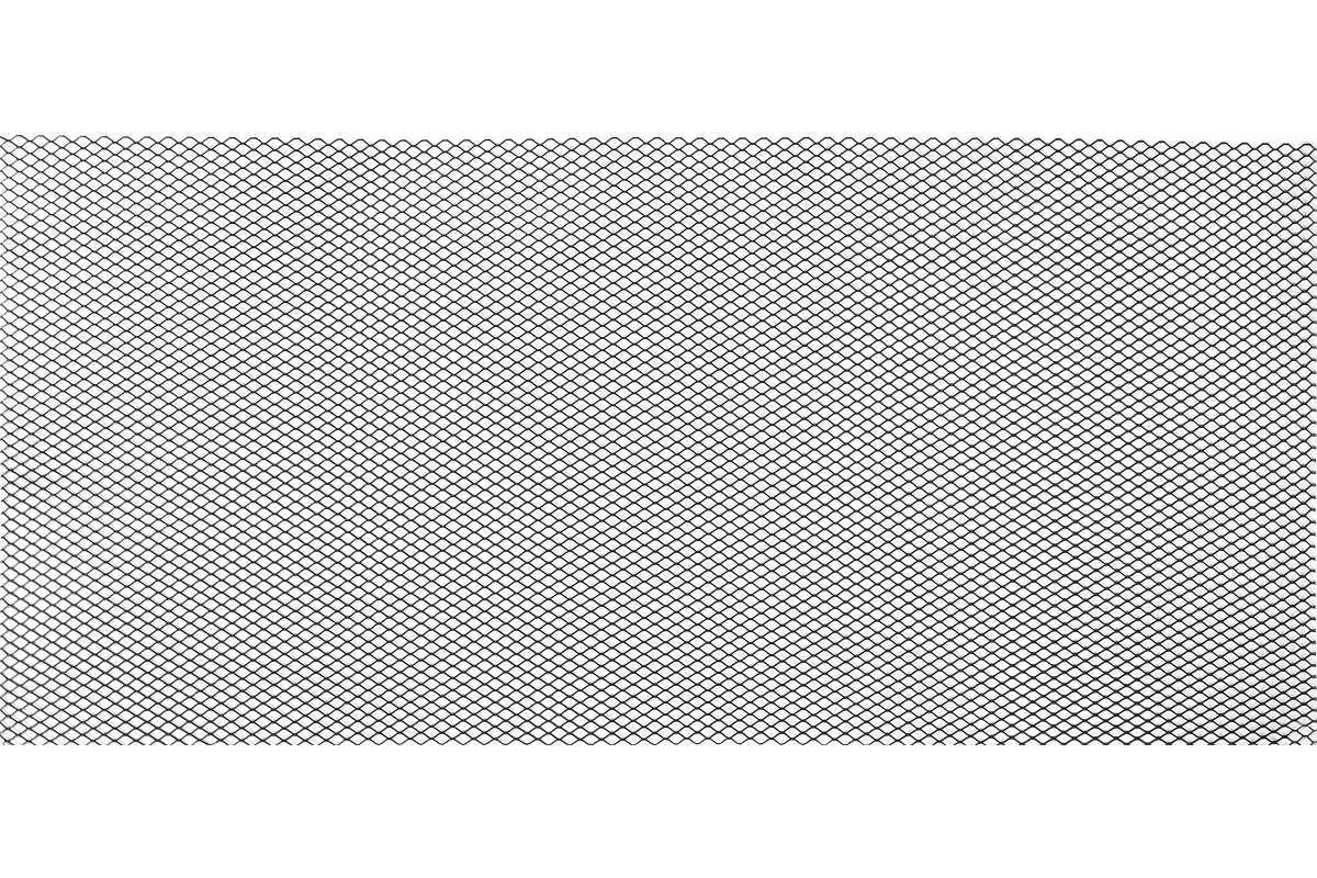 Универсальная сетка Rival 1000х400 R16 для защиты радиатора, черная, 25 шт., K.ZS.1601.2