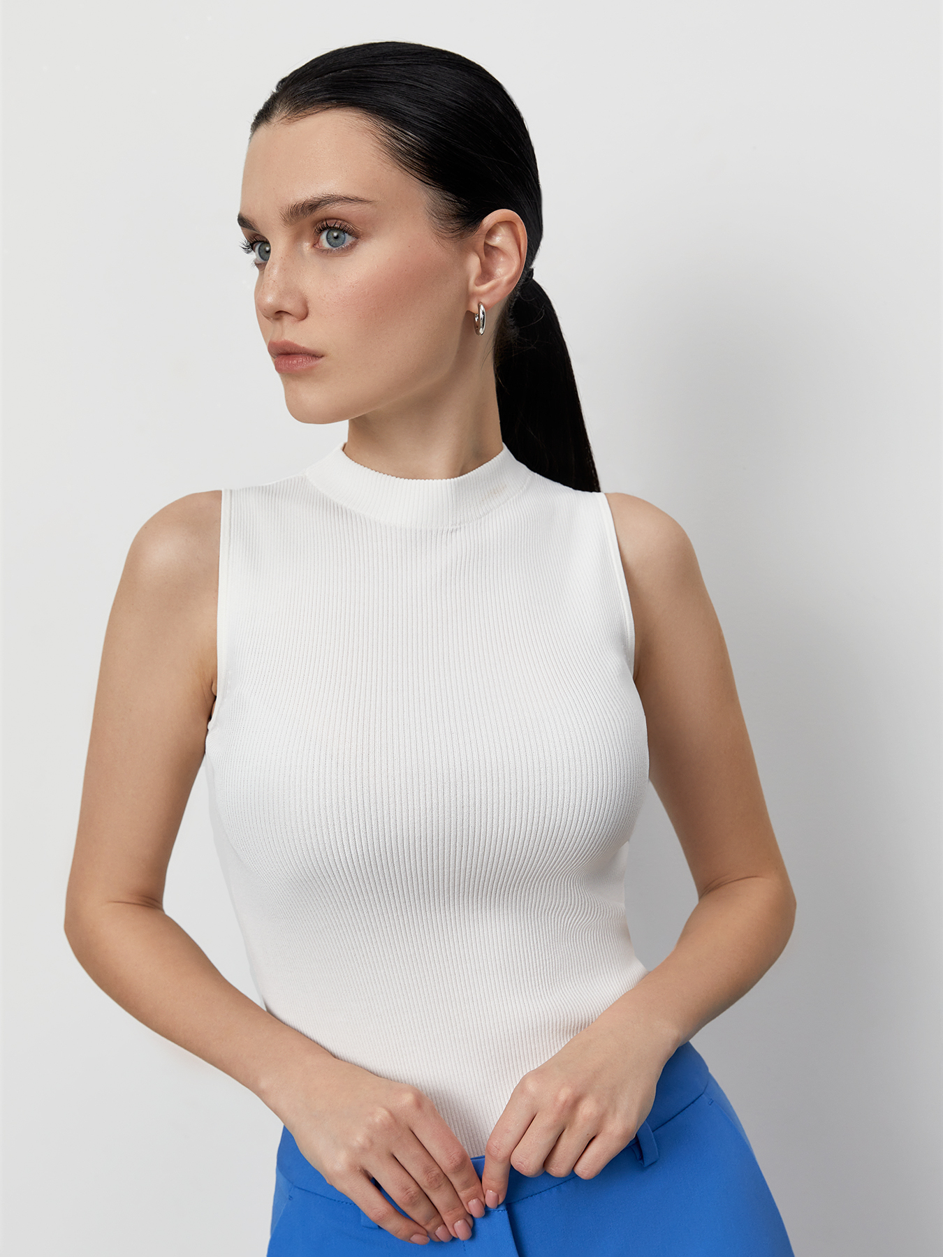 

Джемпер женский Just Clothes 000000528 белый 46 RU, 000000528